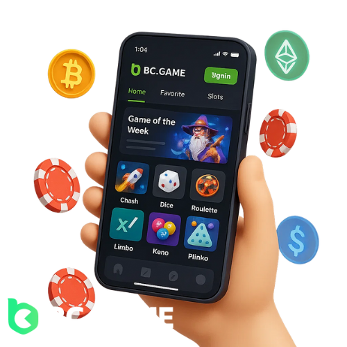 Install app BC.Game